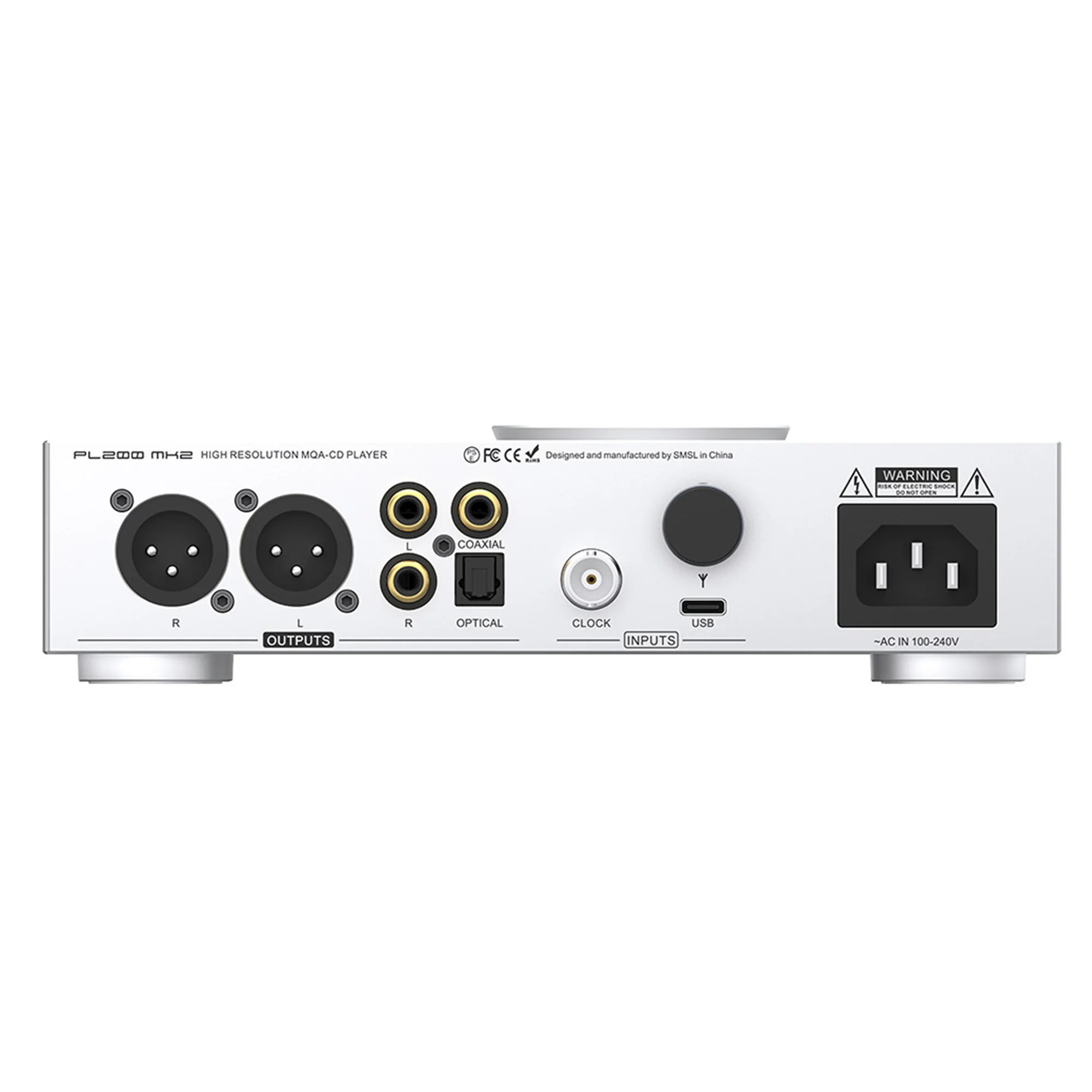 SMSL Audio PL200 MK2 CD Player, DAC & AMP - Image 6
