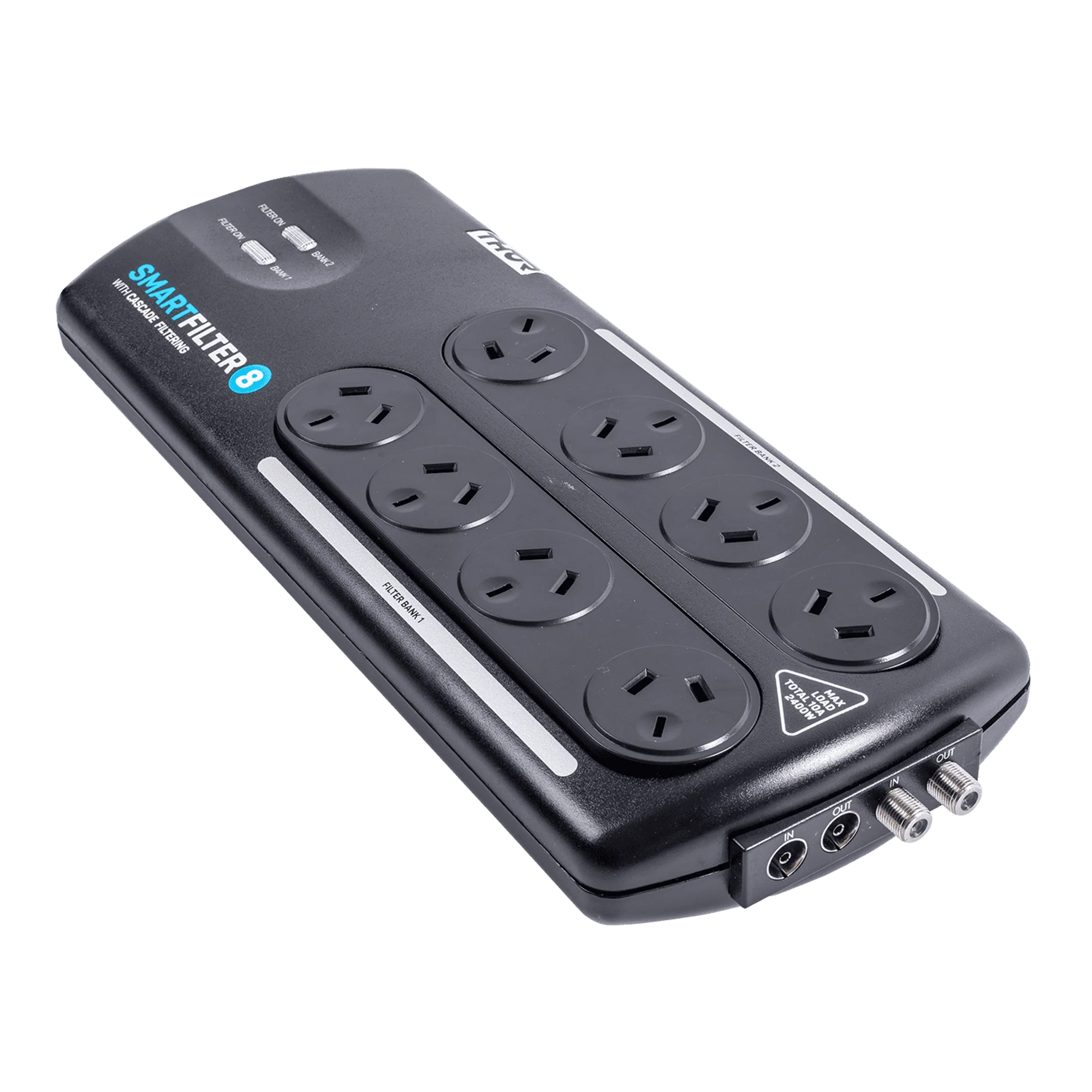 THOR B8+ 8-Way Surge Protector with Advanced Filtration