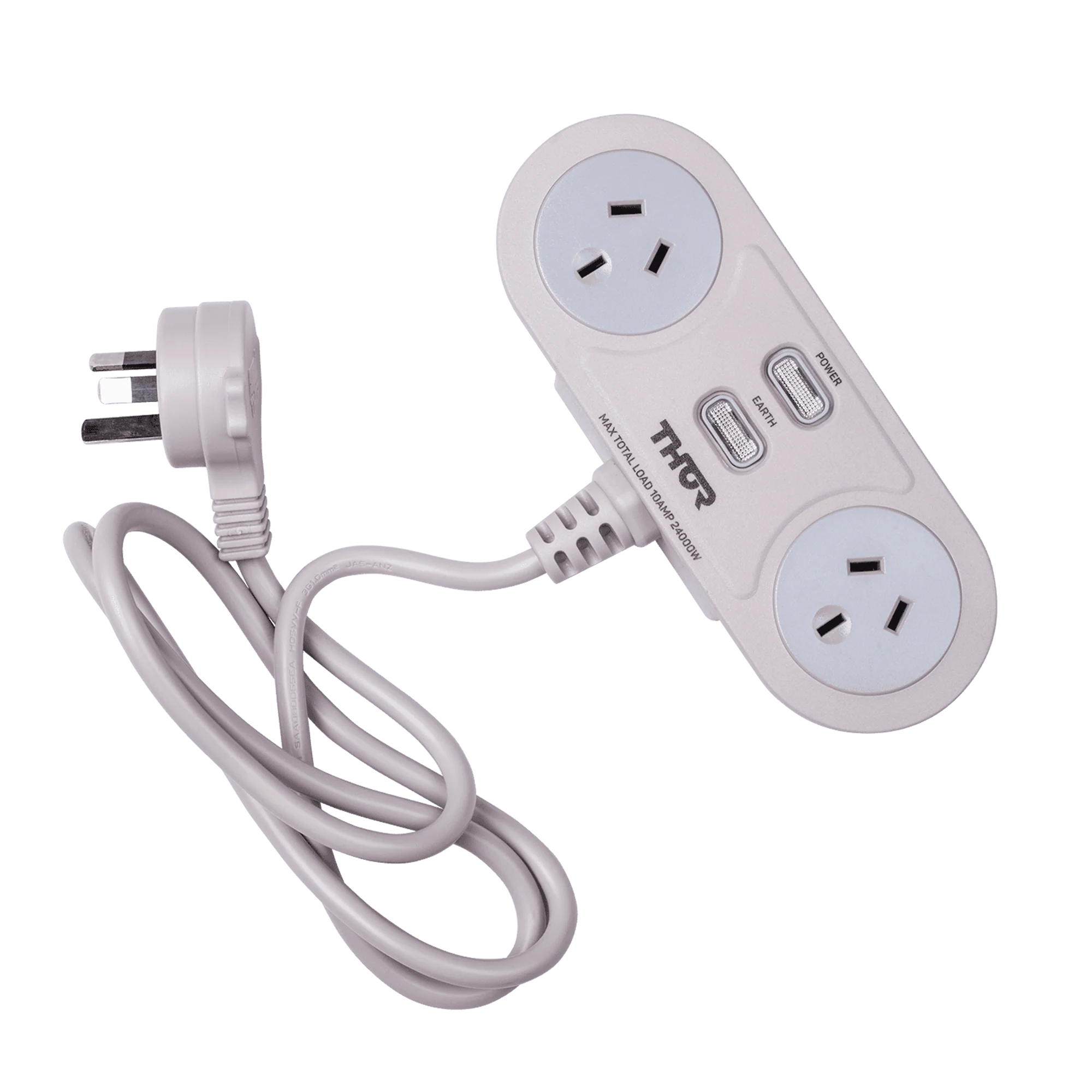 THOR C2-2 Way Surge Protector with Smart Filtration