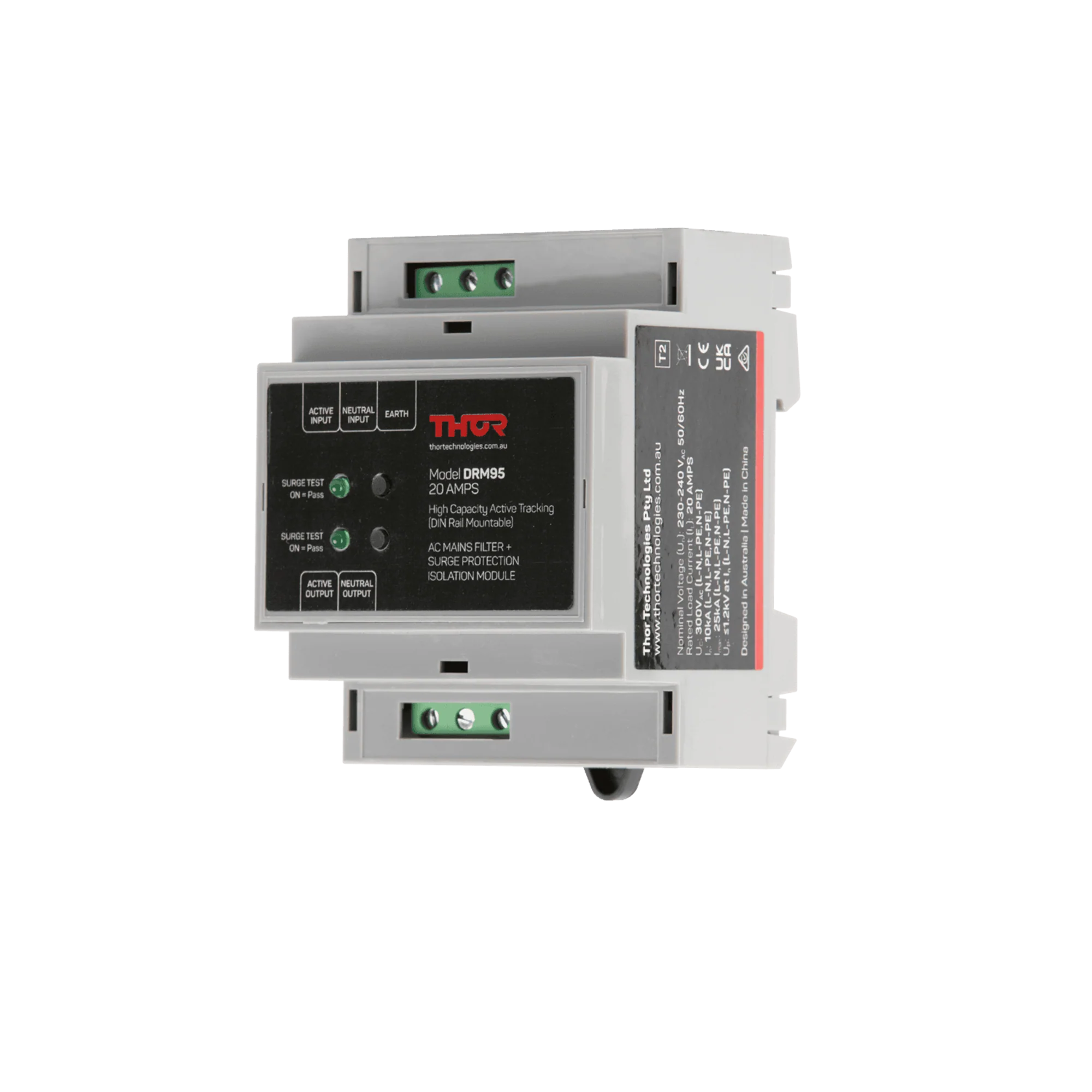 THOR DRM95-20A DIN Mount Active Filtration & Surge Protection - Image 2