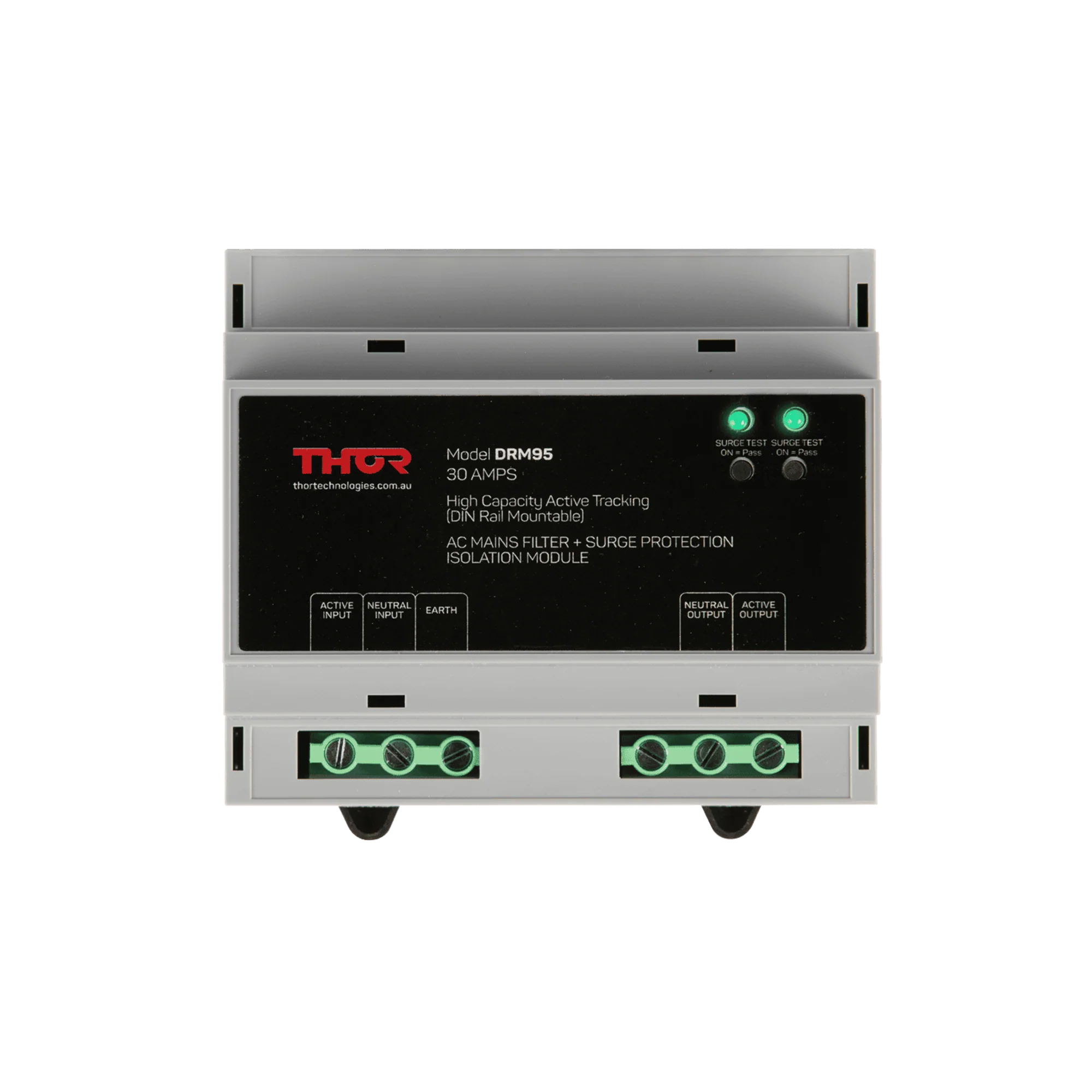 THOR DRM95-30A DIN Mount Elite Filtration with High Capacity Surge Protection