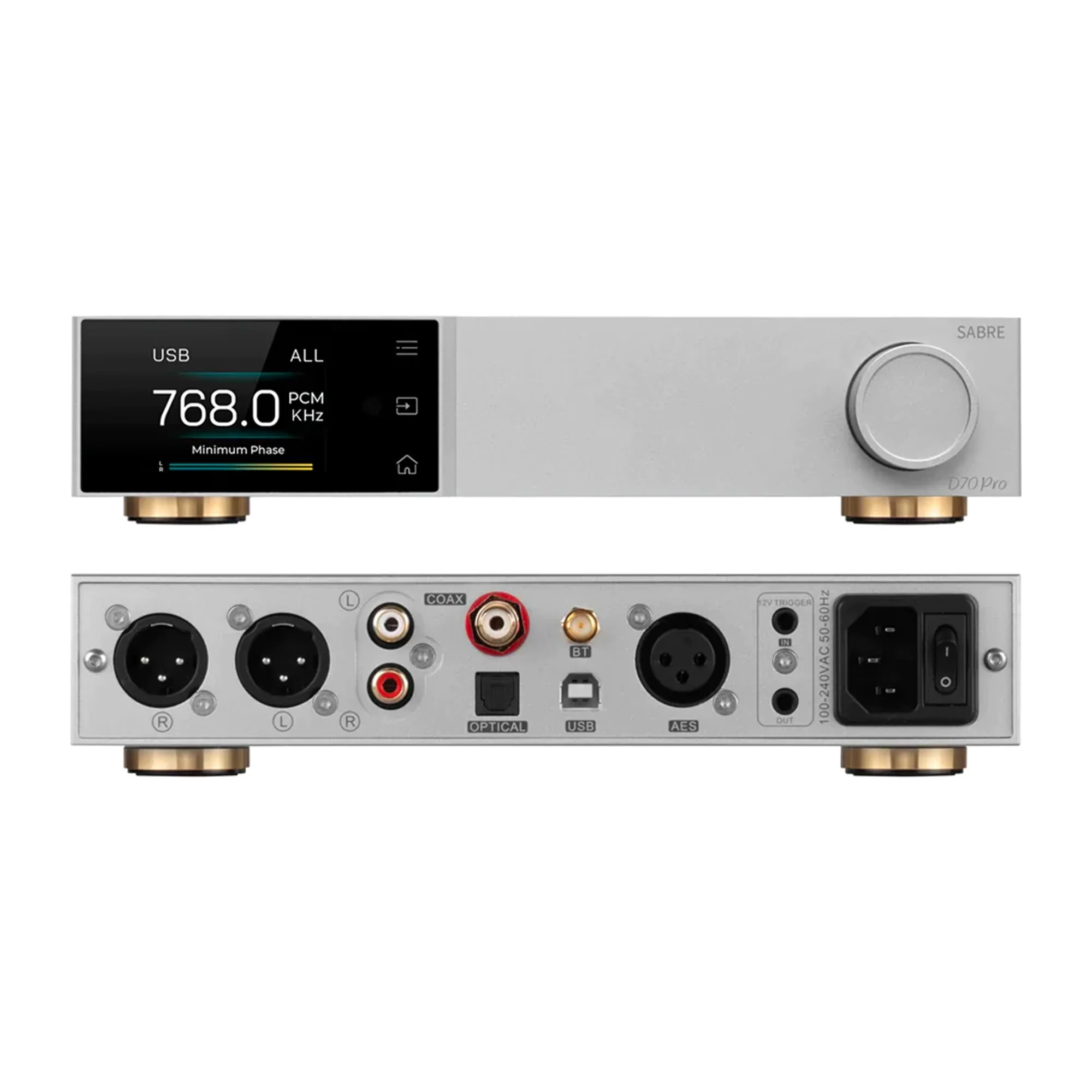 Topping D70 Pro SABRE Fully Balanced DAC - Image 4