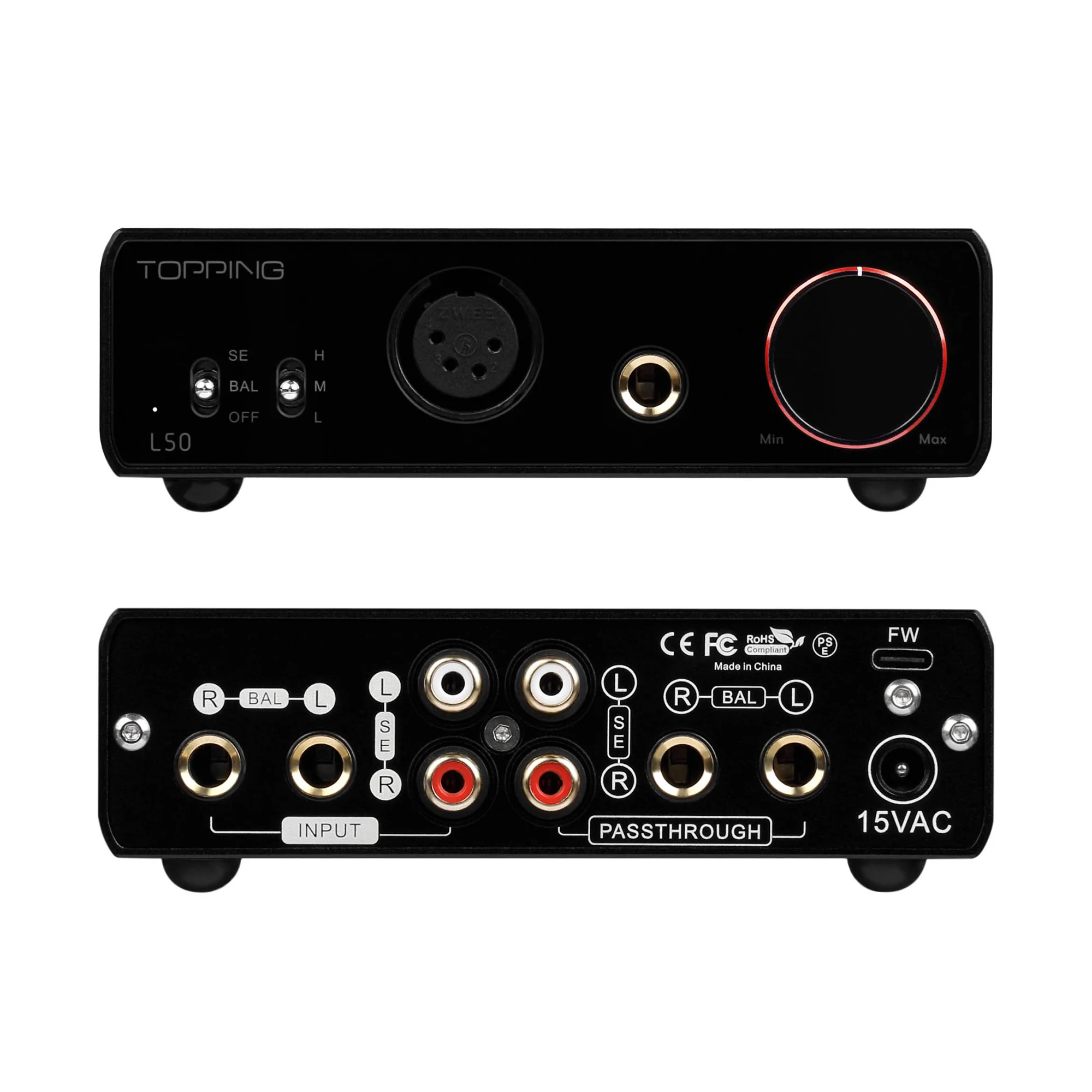 Topping L50 Headphone Amplifier - Image 10