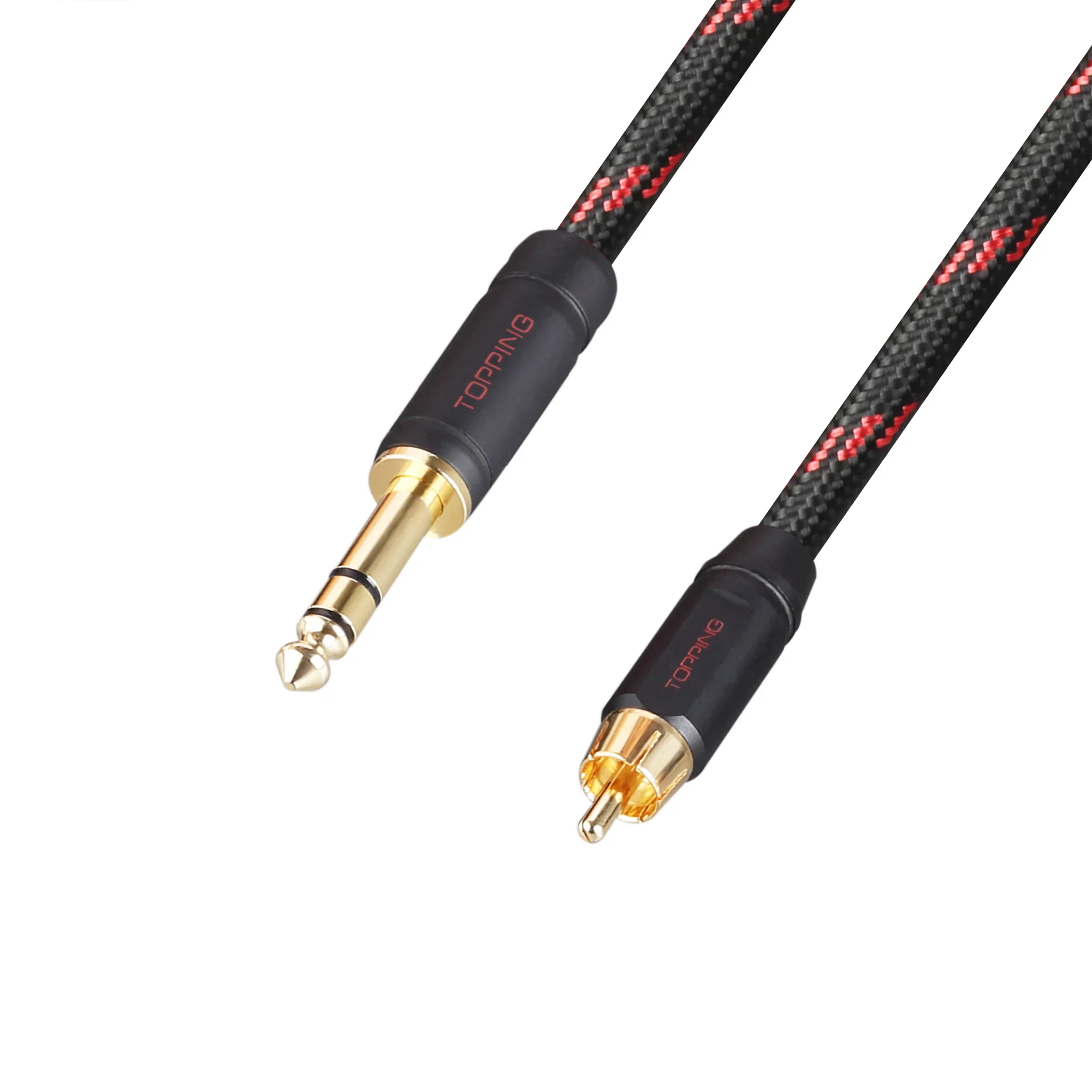Topping TCRT1-25 RCA to TRS Cable 25cm - Image 3