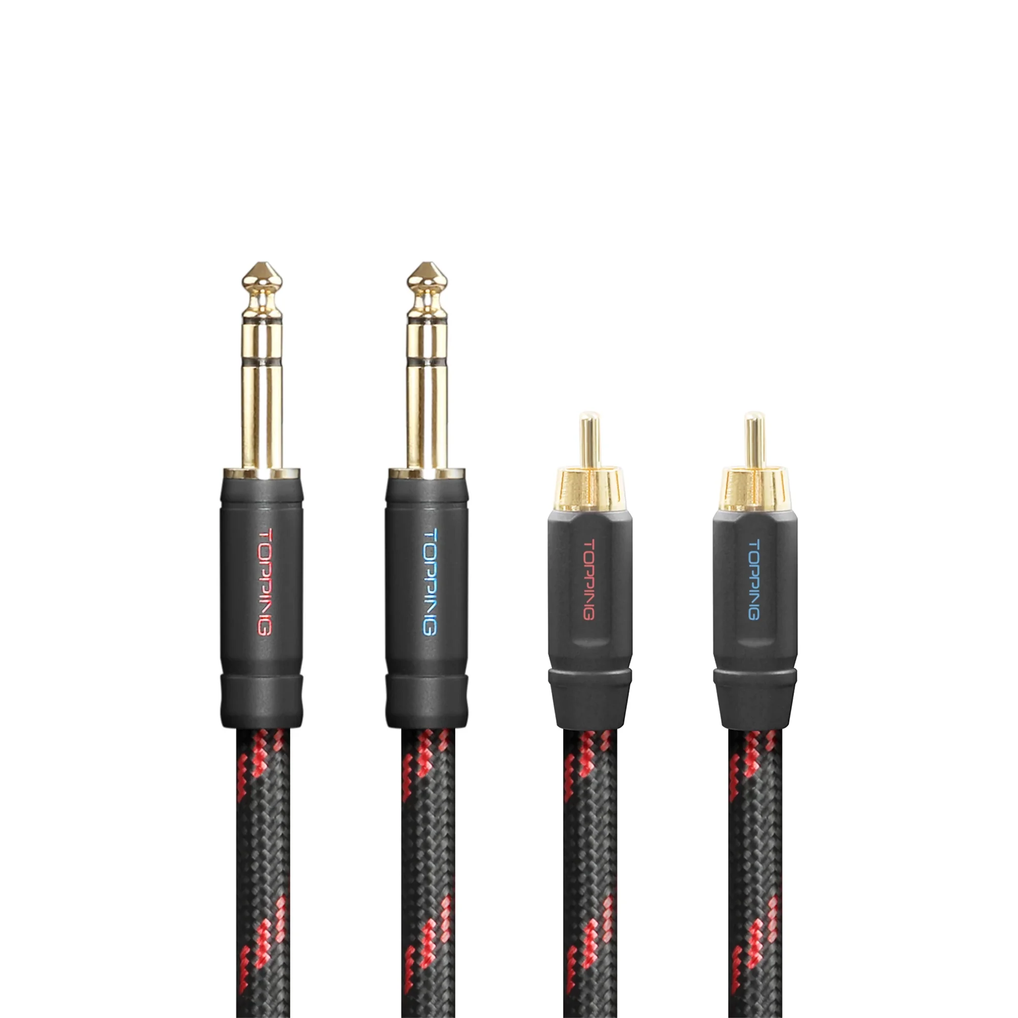 Topping TCRT1-25 RCA to TRS Cable 25cm - Image 4