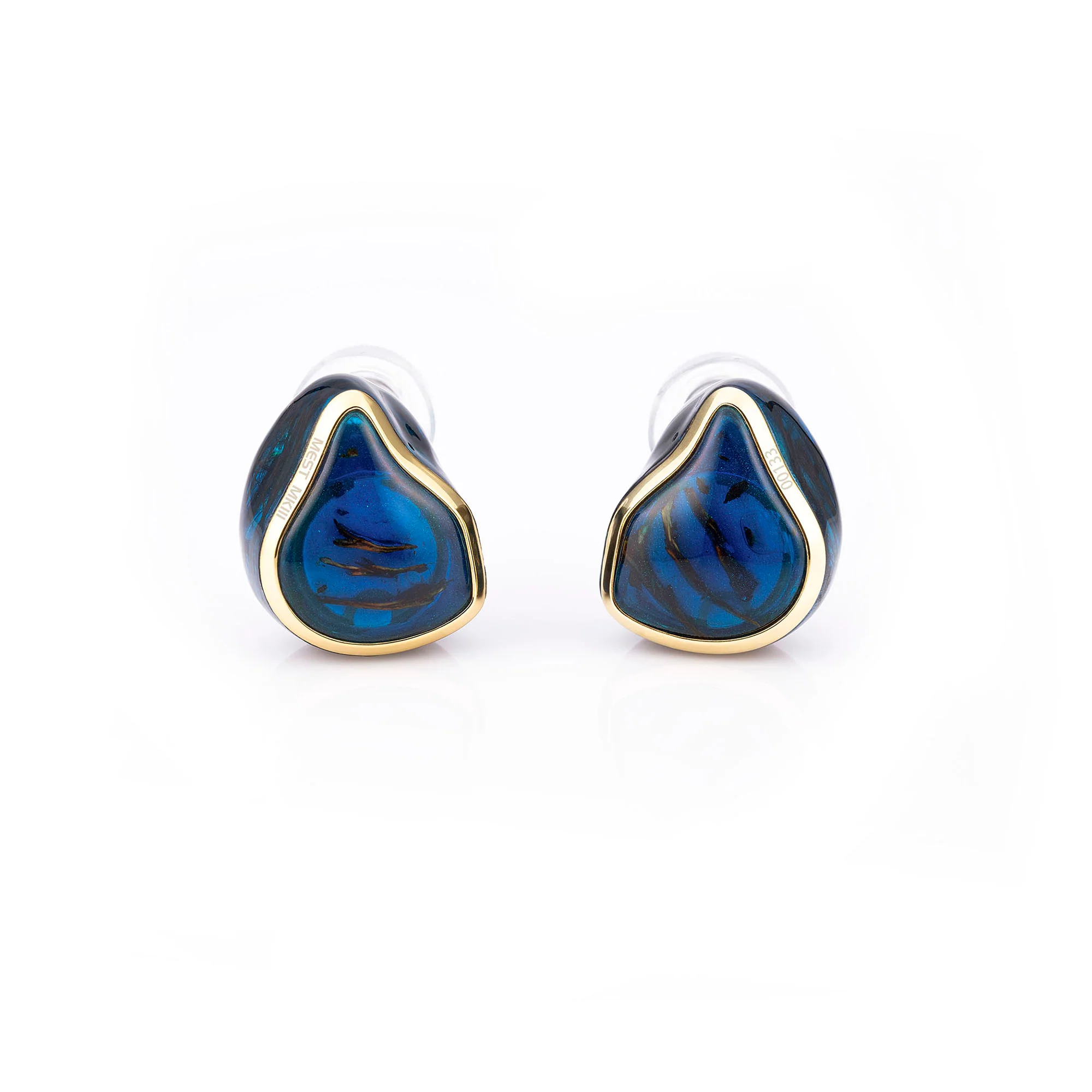 Unique Melody MEST MKIII CF Blue Universal In-Ear Monitor [DEMO UNIT] - Image 2