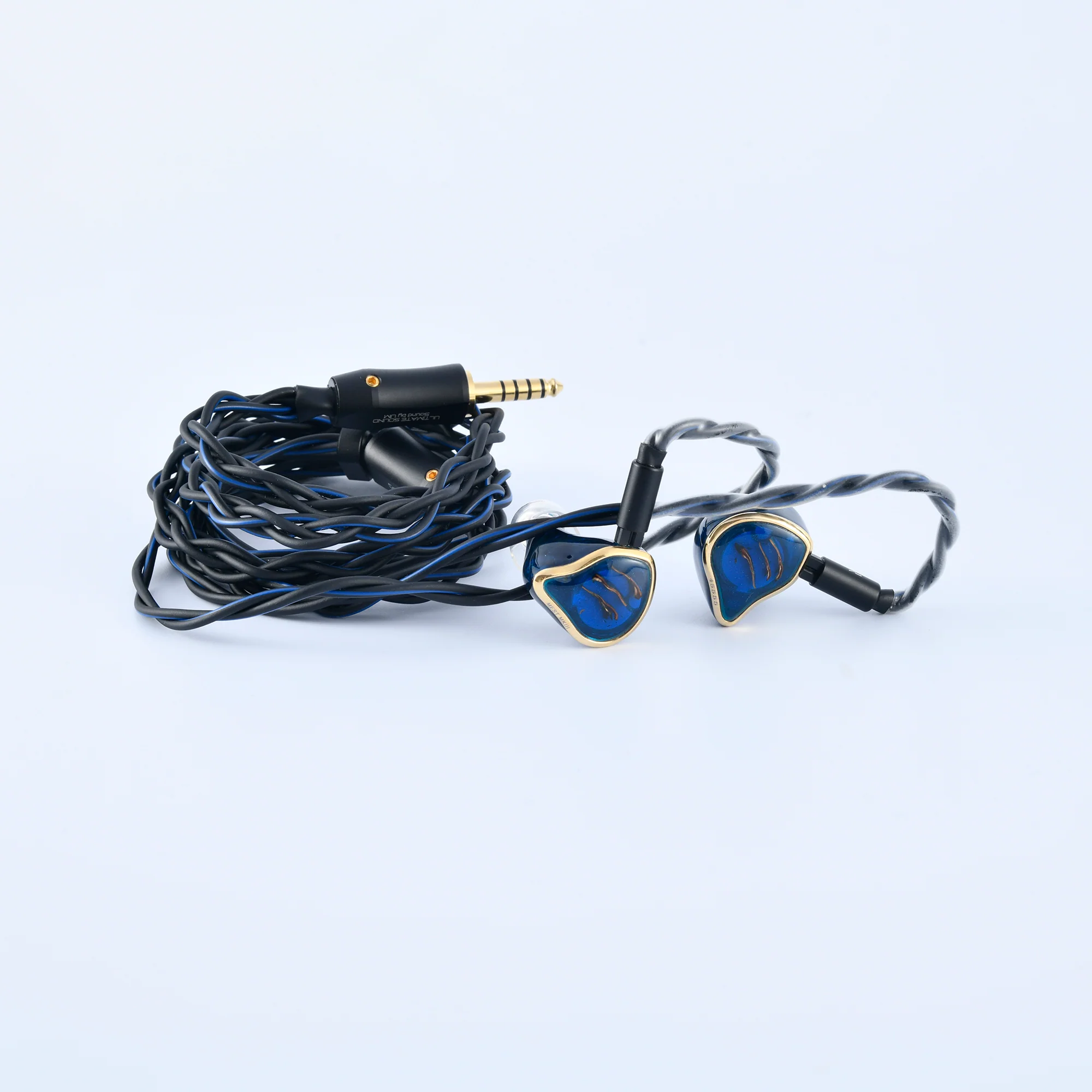 Unique Melody MEST MKIII CF Blue Universal In-Ear Monitor [DEMO UNIT] - Image 4