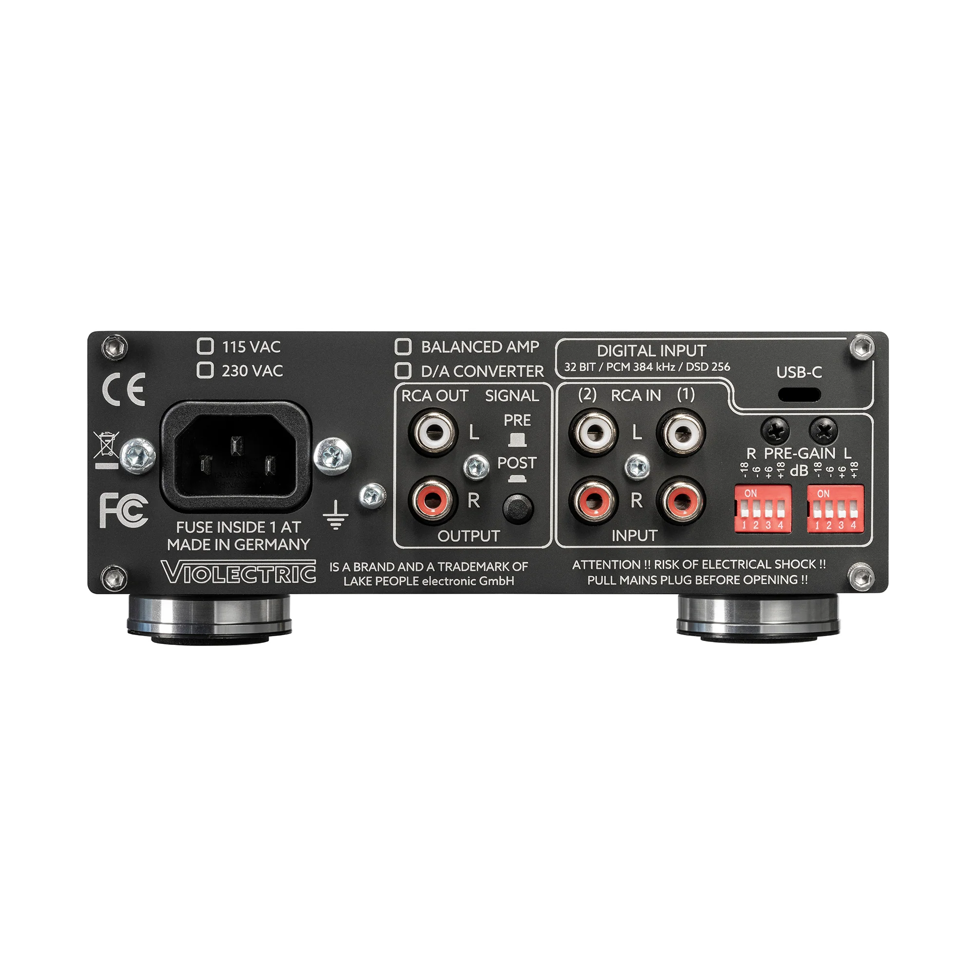 Violectric DHA V226 Balanced Headphone Amplifier & DAC - Image 4