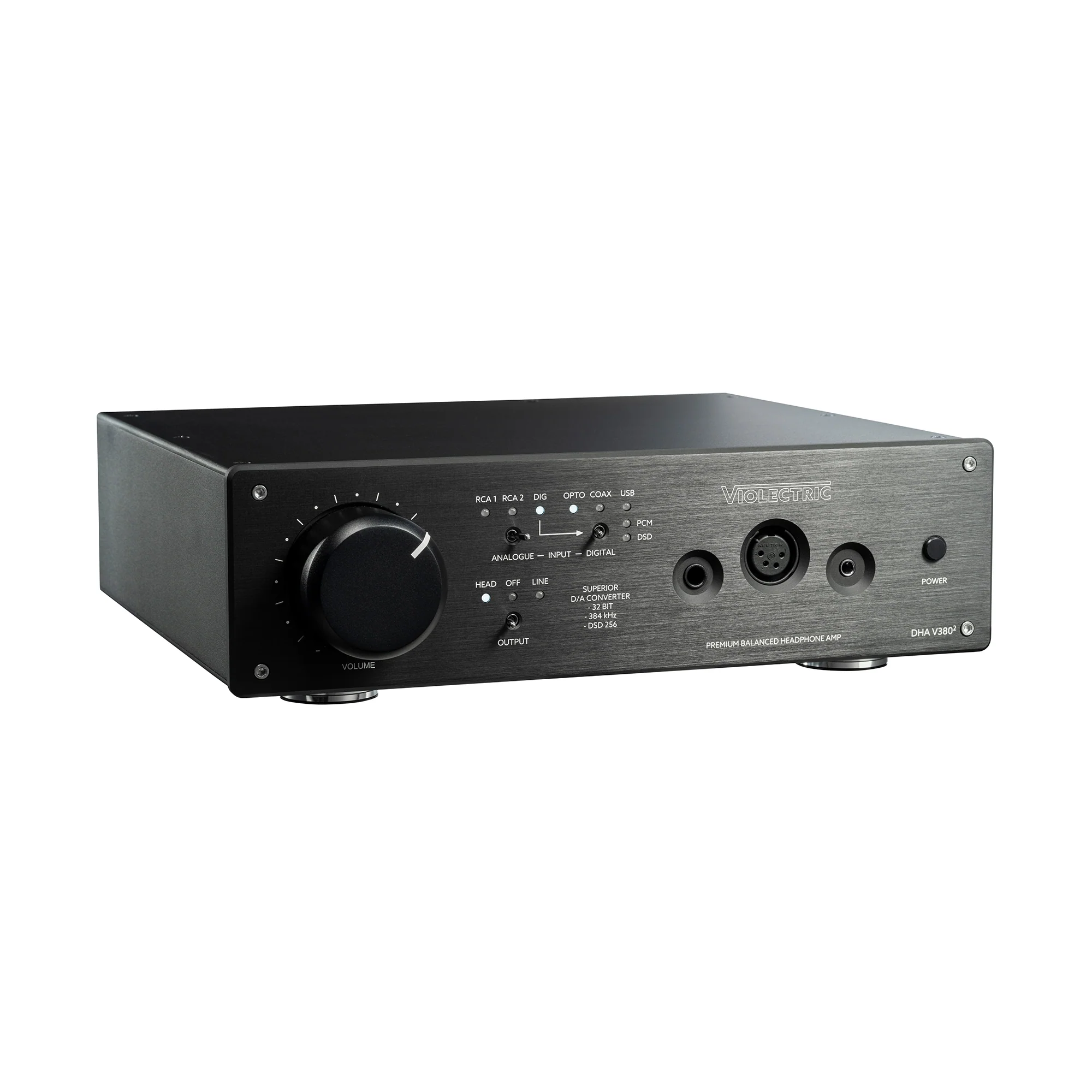 Violectric DHA V380² Balanced Headphone Amplifier & DAC - Image 2