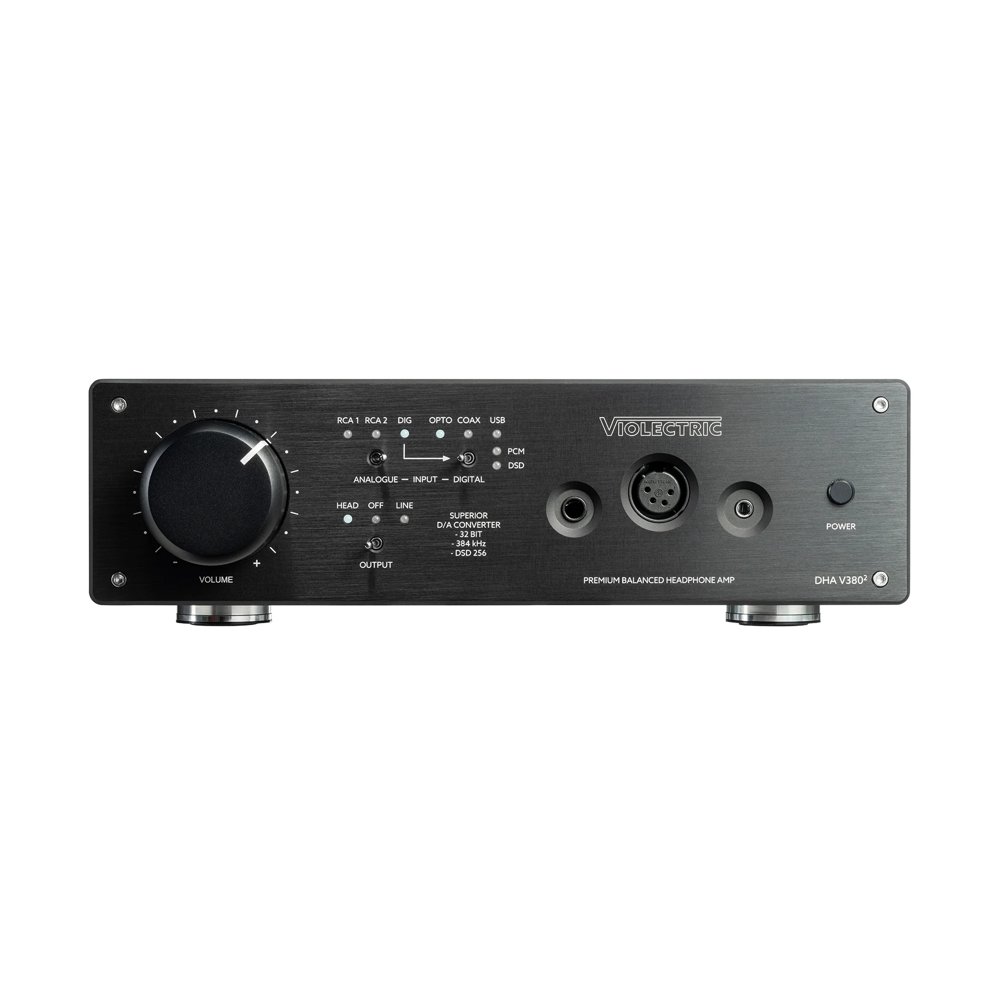 Violectric DHA V380² Balanced Headphone Amplifier & DAC - Image 3