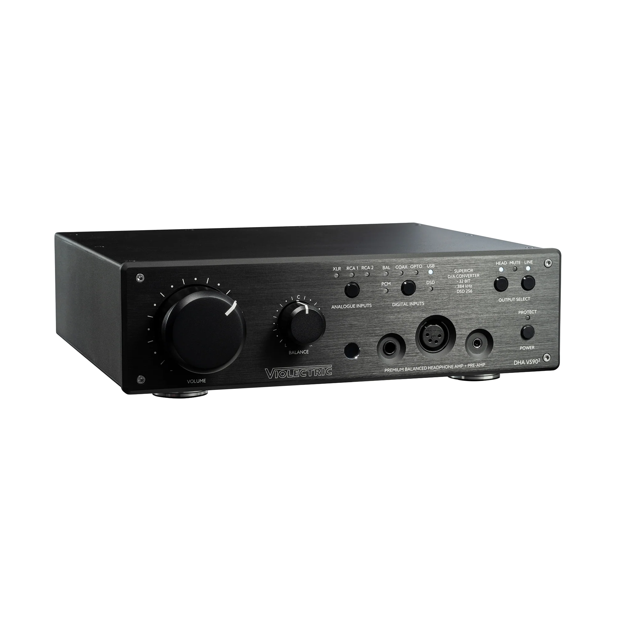Violectric DHA V590² Balanced Headphone Amplifier & DAC - Image 2