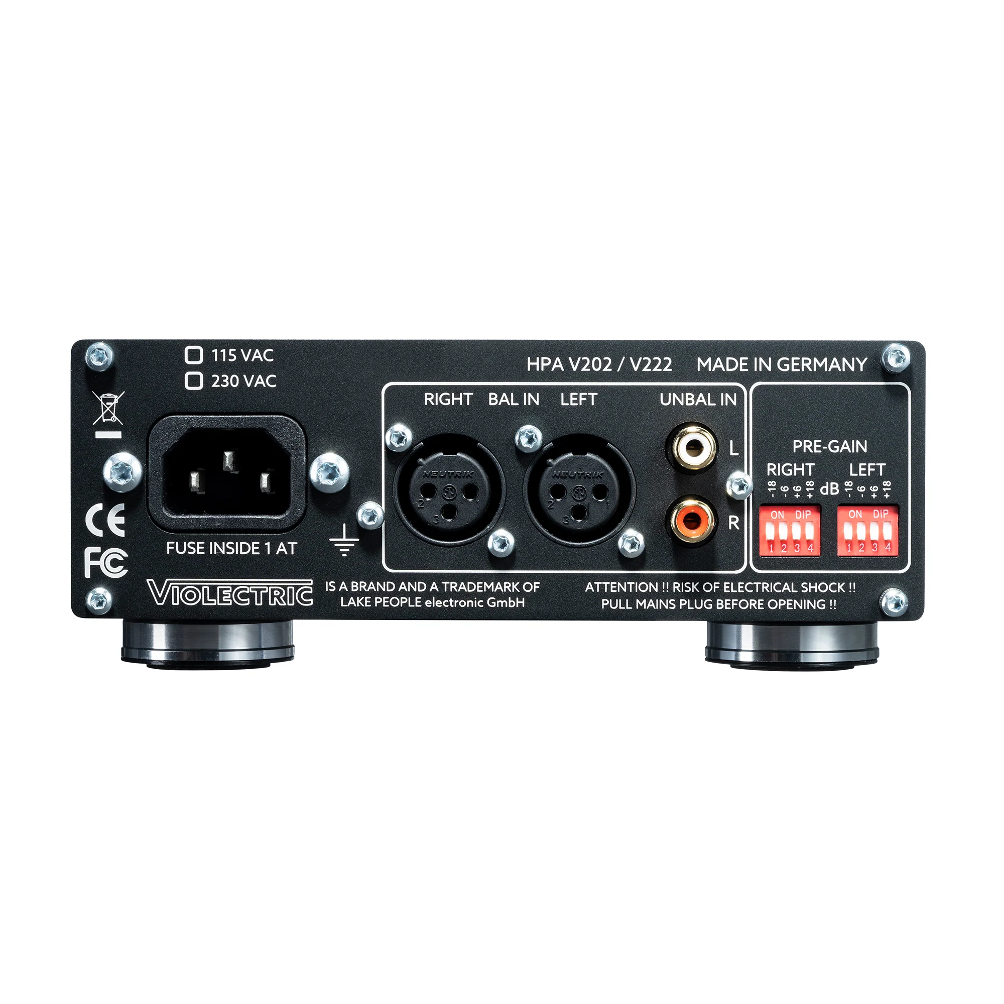 Violectric HPA V222 Headphone Amplifier - Image 4