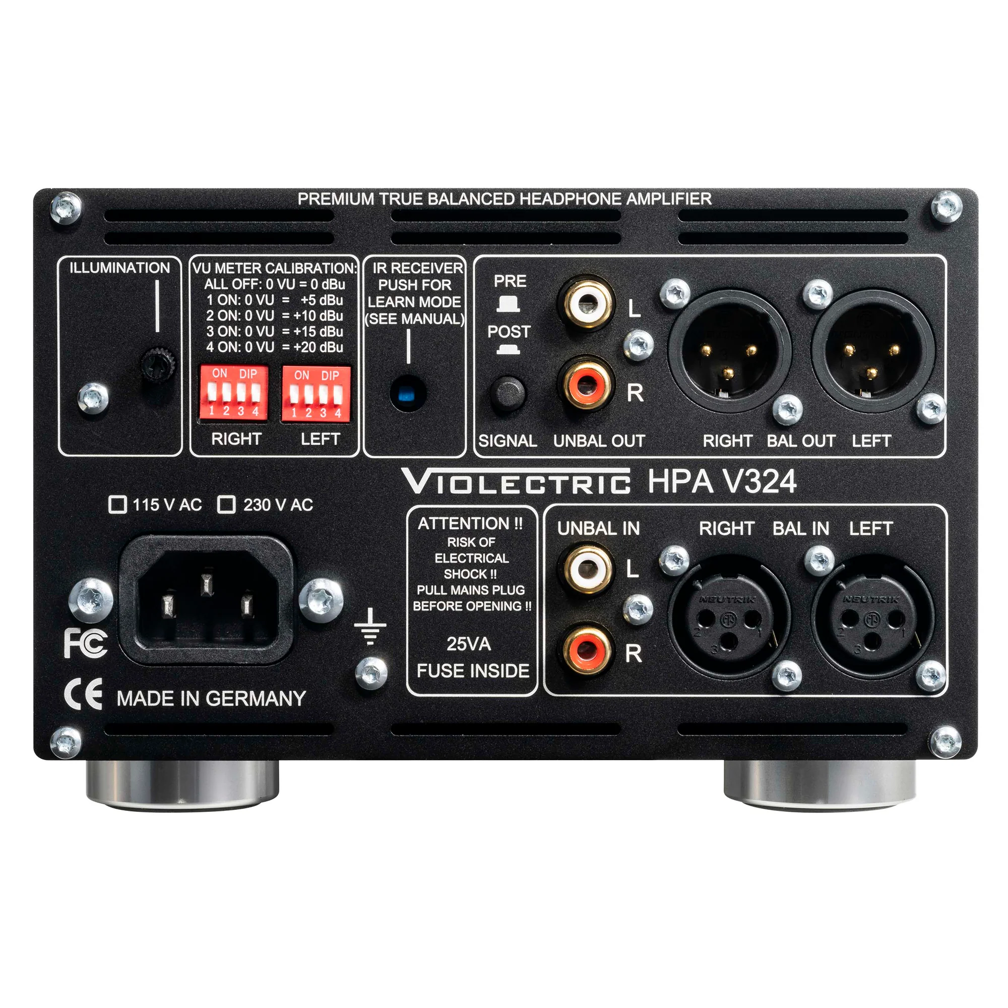 Violectric HPA V324 Desktop Headphone Amplifier - Image 4