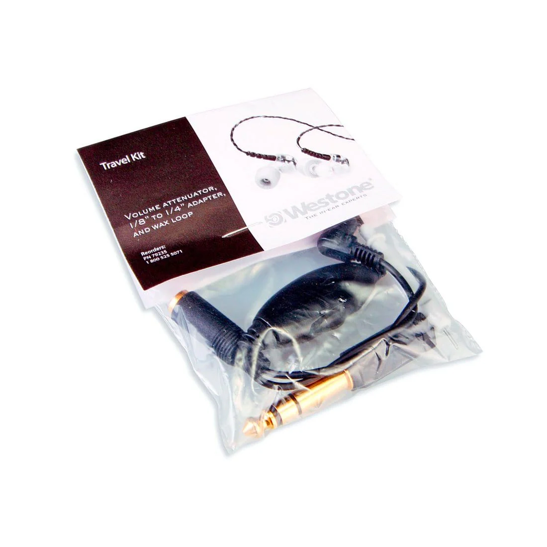 Westone Audio Travel Kit with Volume Control